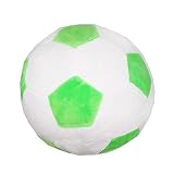 柔らかい　ソフト　サッカーボール ぬいぐるみ　おもちゃ　クッション　緑色　20cm