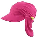 バンズ フラップ付きキャップ ピンク M