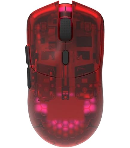 Amazon | GWolves HTS Plus 軽量ワイヤレスゲーミングマウス, 約48
