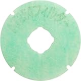 PM2.5対応 給気口グリル用AT254吸着フィルター 外径80mm×厚さ10mm（内径24mm） ハーフパック 10枚入 KQK12