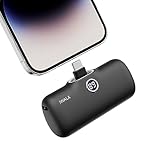 iWALK モバイルバッテリー 超小型 iPhone 15用 4800mAh コネクター内蔵 コードレス 軽量 直接充電 急速充電 iPho