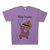 (クラブティー) ClubT ベビースモーカー Tシャツ(ライトパープル) M ライトパープル
