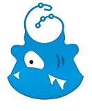 Ulubulu Silicone Bib, Shark by Ulubulu [並行輸入品]