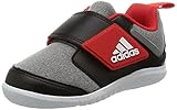 [アディダス] ベビーシューズ KIDS FortaPlay AC I BEJ20 BA9550 ミディアムグレイヘザー/コアブラック/コアレッド S17 13.5