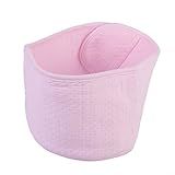 Demiawaking 簡単着用 柔らかい ベビー腹巻 寝冷え防止に 通気性綿 春 夏 秋 用 53cm ３色　ブルー　黄色　ピンク (ピンク)