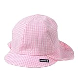 コネクトエム コットンバオバブキャップ ベビー ピンク[ギンガム] Sサイズ 71-1001 71-2001