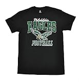 Philadelphia Eagles Junk FoodブラックGridiron Teeシャツ(大人S )
