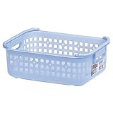 バスケット ユニットワイド ピュア 浅型 クリアブルー 1307