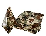 Stephan Baby Super-Soft Fleece Crib Blanket and Security Blankie Set Camo Print by Stephan Baby [並行輸