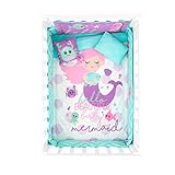 JorgeのホームファッションInc Limited Edition Little Mermaid Baby Girlsベビーベッド寝具セット6個100 %コットン