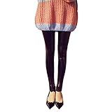 Zhhlinyuan Fashion Winter Thicken Velvet Maternity Trousers Pregnancy PU Lace パンツ Leggings