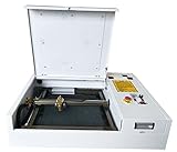 ZIVI CO2レーザー加工機 4040 50W 110V 卓上 彫刻機 切断機 非金属対応 手動昇降 USBポート