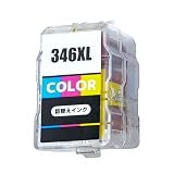 BC-345XL BC-346XL キヤノン用 詰め替え インクカートリッジ BC-346XL 3色カラー 染料 単品 BC-346XL×1 大容量 対応機種：PIXUS TS3130 TS3130S TS3330 TS203 TR4530