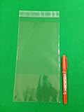 【1145】 OPPテープ付袋 #30 140㎜×260㎜＋40(80)㎜ (100枚)