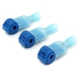 SOLOOP 10PCS Blue Quick Splice Wire Terminals&Male Spade Connectors Set [並行輸入品]