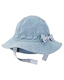 カーターズ Carter's ベビー 帽子 Chambray Sunhat 3M (55-61cm) & モスリン ウォッシュタオル付き