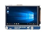 Waveshare 3.2インチ HDMI IPS LCDディスプレイ Raspberry Pi 4B/3B+/3A+/2B/B+/A+/Zero/Zero W/WH/Zero 2W CM3+/4シリーズボード対応 480×800解像度 ノータッチ Jerson Nano/Windows対応
