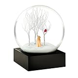 Lab in Woods Snow Globe by Cool Snow Globes