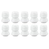 A-SZCXTOP 10pcsケーブルケーブルコネクタ 　防水ケーブル端子 　プラスチックジョイントコネクタ 機械制御ボックス、配電盤、電化製品、機械に適用可能 ホワイント