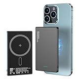 モバイルバッテリー Mag-safe 対応 マグセーフ充電器 ワイヤレス充電器 ワイヤレスモバイルバッテリー 【15W ワイヤレス急速充電&