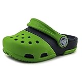 (クロックス) Crocs Electro II Clog ベビー 日本 12 米国 4 グリーン クロッグ [並行輸入品]