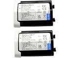 WELLSKY EN-EL4a EN-EL4 [ パナソニックセル ] 2個 互換バッテリー [ 純正充電器で充電可能 残量表示可能 純正品と同じよう使用可能 ] ニコン D700 D300s D300 D2Hs D3 D3S D3X