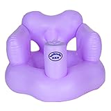 ICOCO ベビーチェア ベビーソファ バスチェア バスソファ 幼児用 椅子 ポンプアップ (パープル)