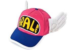 [NAGOFIREFLY] アラレ 羽根付きキャップ フリーサイズ 大人用 コスプレ帽子 仮装グッズ ハロウィン クリスマス 学園祭 プレゼント | アラレ 羽根付き帽子 キャップ フリーサイズ 大人用 コスプレ 仮装 アニメグッズ ハロウィン クリスマス 学園祭 プレゼント