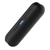 CYCPLUS携帯用空気入れ タイヤ空気ポンプ 小型電動ポンプ LCDデジタルディスプレイ付け150PSIライト照明付き　自動車 バイク 自転車 ボール 浮き輪 風船用 (黒い)