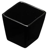 ストーンスクエアS H7×W7.5×D7.5cm 黒 6個入り 31112