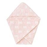 (チャックル) chuckle 6層ガーゼくまちゃん おくるみアフガン 75×75cm ピンク　P9105-00-20