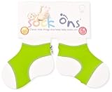 Sock Ons Clever Little Things That Keep Baby Socks On! 0 -6m (Green) by Sock Ons [並行輸入品]