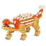 カワダ(Kawada)ナノブロック ダイナソーDX アンキロサウルス NBM-063 4.5×28×21ｃｍ 12才以上 インテリア ホビー NBM-063