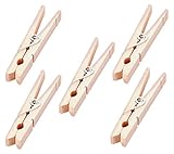ラボ用クリップ 木製 L (5個入り)/2-4982-02