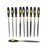 B Blesiya ヤスリセット　針のファイル　人間工学　多タイプ　プレミアム品質　耐久性と実用性　 170mm x 5mm　10本入り