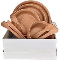 籐芸 子ども用食器セット ベージュ サイズ:20&times;20&times;9cm GRANDek(グランデック) SUNSHINE GD09-SSH