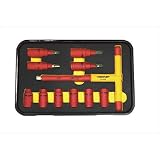 SIGNET:11PCS3/8DR絶縁ソケットセット(T型､ヘックス) E81611