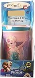 Frozen Fever Snackeez - Pink Cup with Blue Rim by Snackeez [並行輸入品]