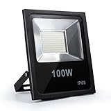 LED投光器 100W 5000LM 高輝度 IP65防水 省エネ 長寿命 広角 フラッドライト 作業灯