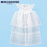 MIKIHOUSE FIRST(ミキハウスファースト)清楚なレースのオーガンジーコート フリー（生まれてすぐから）,白