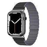 [JSFOYU] コンパチブル アップルウォッチ シリコン 磁吸引式ループ 41mm 40mm 38mm Apple Watch バンド 伸