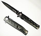 9 "すべてゴールドハンドル&ブレードMichael CorleoneミラノGodfatherポケットナイフ美しい。