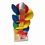 Early Childhood木製おもちゃレインボーボール0 – 7年古い子供のパズルおもちゃ子供のゲーム(カラー)