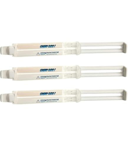Amazon.co.jp: GISHY GOO ギシグー ホワイト 5ml × 5本 歯科矯正用粘膜
