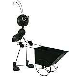 GT-5246F アイアンガーデンプロダクト（アリ） サイズ 59cm×21cm×H70cm(BARROW 29cm×15cm)【ガーデンインテリア】