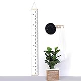 Baby Growth Chart Handing Ruler Wall Decor for Kids Canvas Removable Height Growth Chart By Shinybab