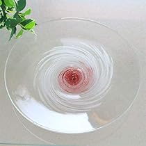 値下げ　新品　琉球ガラス　大皿 沖縄 お土産 大皿 お皿 おしゃれ ガラス 食卓 和食盛り皿 琉球