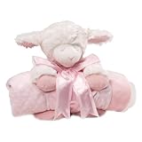 Blanket - Baby Gund - Winky Lamb Pink Set 8" New Soft Doll Toys 4034131