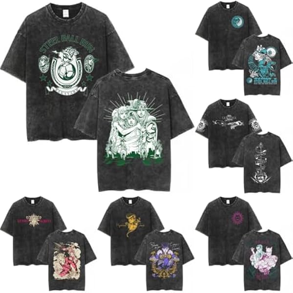 Amazon.co.jp: Mサイズ Tシャツ Part7 スティール・ボール・ラン 荒木