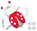 赤ちゃん 乳幼児用 ごっつん防止 後頭部を保護 安全パッド で 衝撃吸収 やわらか リュック (てんとう虫)